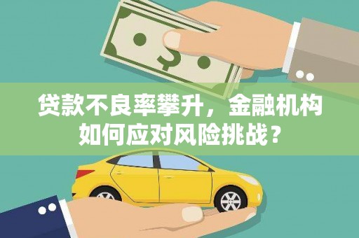 永福贷款不良率攀升，金融机构如何应对风险挑战？