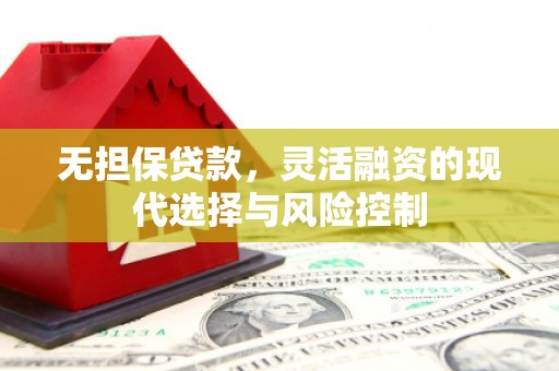 永福无担保贷款，灵活融资的现代选择与风险控制
