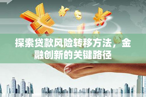永福探索贷款风险转移方法，金融创新的关键路径