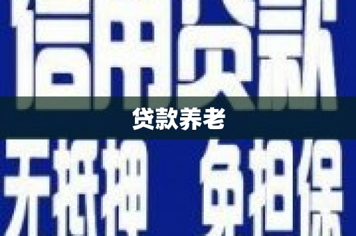 永福贷款养老