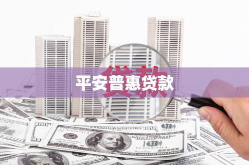 永福平安普惠贷款
