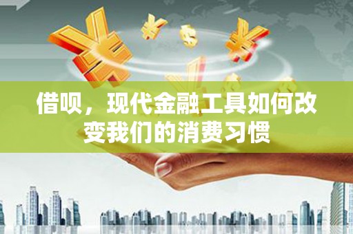 永福借呗，现代金融工具如何改变我们的消费习惯