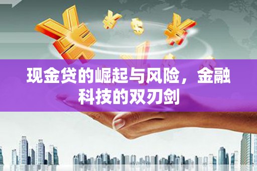 永福现金贷的崛起与风险，金融科技的双刃剑