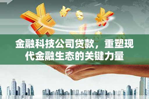 永福金融科技公司贷款，重塑现代金融生态的关键力量