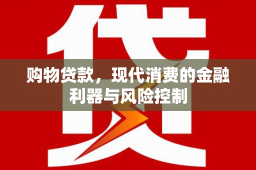 永福购物贷款，现代消费的金融利器与风险控制