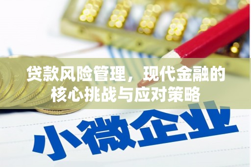 永福贷款风险管理，现代金融的核心挑战与应对策略