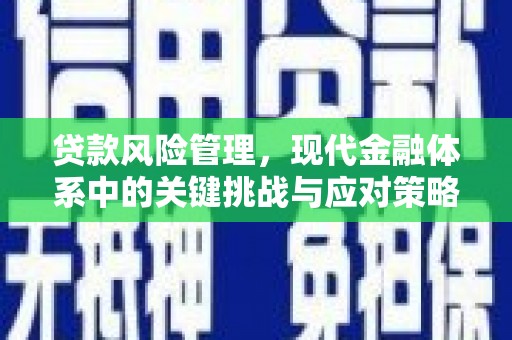永福贷款风险管理，现代金融体系中的关键挑战与应对策略