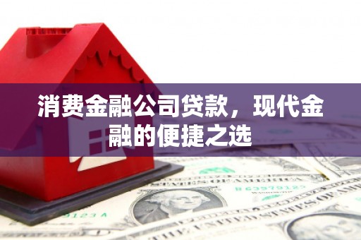 永福消费金融公司贷款，现代金融的便捷之选