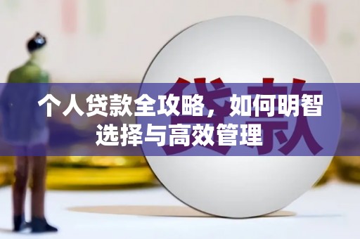 永福个人贷款全攻略，如何明智选择与高效管理